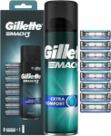 Gillette Mach3 8pcs + Mach3 gel 200ml
