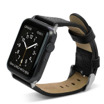 X-Doria Pasek Lux Apple Watch 42/45mm must/black 23818