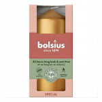 bolsius Silindrik Knal 120x58mm Kuldne