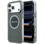 Mercedes Case AMG IML Transparent Bicolor Block MagSafe for iPhone 18 Pro Max / 17 Pro Max black