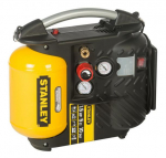 STANLEY OIL-FREE COMPRESSOR. 5L PORTABLE 180L/min. 10BAR