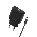 Beline Vrgutasu. 1x USB-C 30W + USB-C kaabel must/must PD 3.0 BLNCB30C GaN