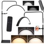 RoGer LED lamp iluhooldusraamides 36W, reguleeritav, must