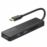 Promate PROMATE LinkHub-C USB-C to HDMI 4K / 2X USB 3.0 / SD