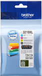 BROTHER LC3219XL neljavrviline kassett, must / tsaan / magenta / kollane (LC3219XLVALDR)