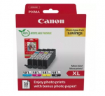 CANON Tindiprinteri kassett 2052C006 / CLI-581XL XL Komplekt musta, tsaani, magenta ja kollase vrvi jaoks