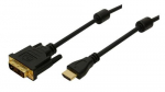 Logilink 2m HDMI/DVI-D must