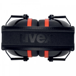 Headphones with bow over the head UVEX K30, 36dB
