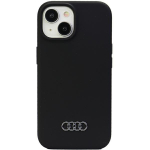 Audi Silikoonist mbris iPhone 15 / 14 / 13 6.1" tarny/must hardcase AU-LSRIP15-Q3/D1-BK