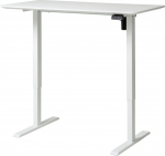 Elfen Ergodesk Simple One elektriline laud 120 x 60 cm, valge (WS1490)