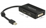 Delock DisplayPort adapter mini DP - DP/HDMI/DVI (24+