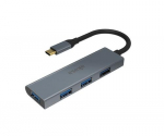 Akasa USB-C 4-porti jaotur