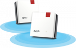 AVM Mesh Set 20003112 mesh Wi-Fi ssteem Dual-band (2.4 GHz / 5 GHz) Wi-Fi 6 (802.11ax) Punane, Valge Sisene