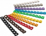 Goobay 72515 kaabelmrgistaja, mitmevrviline PVC, 100 tk