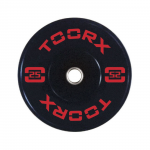Weight plate TOORX Bumper Plate Absolute, 50 mm, 25 kg