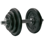 Tunturi Dumbbellset 20kg, with 1 Bar Screw