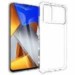 Mocco Ultra tagakate, 1 mm silikoonkohus Xiaomi Poco M4 Pro 4G jaoks, lbipaistev
