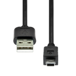 ProXtend USB 2.0 A to Mini B 5P M/M 1M, Black