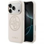 GUESS Etui Perforatsioonidega 4G MagSafe iPhone'ile 17 Pro Max, roosa