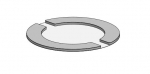 Ergonomic Solutions Double-sided adhesive tape for SpacePole Stack - BLACK