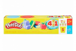PLAY-DOH Tagasi kooli modelleerivahakomplekt, 5 purki (G1860)