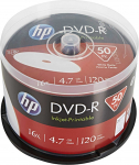 HP DME00025WIP-3 DVD-R Printable 4.7GB 16x 50-pack