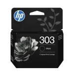 HP 303 Must Algne Tintkassett