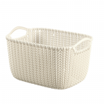 Curver Korv kootud KNIT, 30x22x17 cm, valge