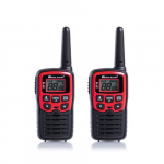 Midland XT10 kahesuunaline raadio 16 kanalit 446.00625 446.09375 MHz Must, Punane