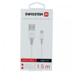 Swissten Philine Universaalne Kiirlaadimise USB-C Andme- ja Laadimiskaabel 1,5m
