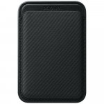 PITAKA Woven Wallet MagSafe magnetraha- ja telefonikott must ja hall