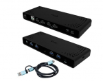 i-tec Universaalne kaheportaalne 4K kuvamislaadur 2xDP 2xHDMI LAN Audio Power Delivery 85W