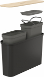 Orthex Sorteerimiskomplekt SmartStore Collect Slim 46 L, must (3068890)