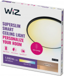 WiZ SuperSlim laevalgusti, mmargune, must, 16 W, hlestatav valge, Wi-Fi (929002685222)