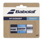 Babolat Minu Overgrip x 3, must/sinine/valge (653052-164)