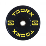 Weight plate TOORX Bumper Plate Absolute, 50 mm, 15 kg