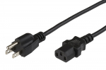 MicroConnect Power Cord US - C13 1.8m Power US (Type B) - C13 SVT