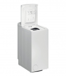 WHIRLPOOL Top load washing machine TDLR 7231BS EU 7 kg, 1200 rpm, Energy class D, Width 40 cm, Depth 60 cm, Inverter motor