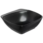 AMBITION Salsa 17 cm must porselaanist serveerimislauja