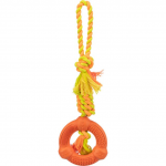 Trixie Koeraleht - Denta Fun Ring on a Rope 12|41 cm