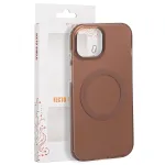 Tecto Shield Mistiq Mag lemine kCover iPhone 15 6,1" brunni