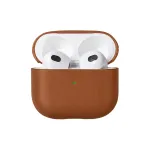 Native Union Nahkkarbi, brun - AirPods 3