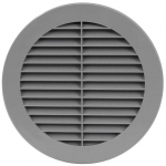 EUROPLAST GRILLE VENTILATION D150, GRAY