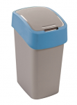 Curver Prgikast Flip Bin, 10 l, hall|sinine