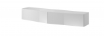 Cama MEBLE Cama TV alus VIGO SLANT 180cm (2x90) valge/valge likega