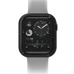 uniq etui Nautic Apple Watch Series 7/8/ 9 45mm tarny/must