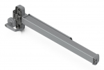Ubiquiti A single-latched bar installed on emergency exit