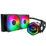 COOLER MASTER MasterLiquid 240 Core II ARGB vedelikjahutusssteem, must (MLW-D24M-A18PA-1)