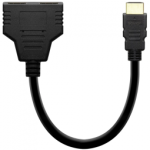 Savio HDMI adapter, mehaaniline - 2 x HDMI naiseline