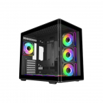 COOLER MASTER Case Elite 600 must 7*ARGB ventilaatorite versioon + hub